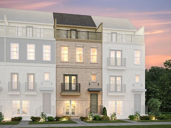 Teravista Exterior 32 features brick, balcony and top floor terrace