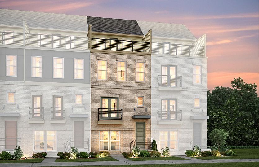 Teravista Exterior 32 features brick, balcony and top floor terrace