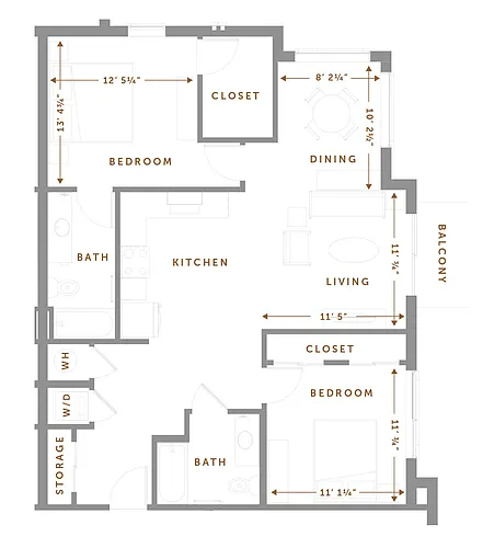 Floor plan B1