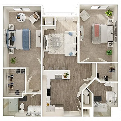 Floor plan B3