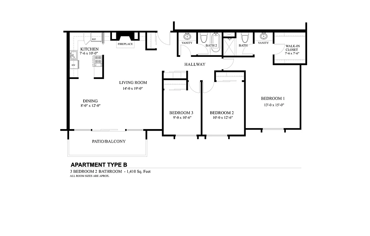 Floor plan B