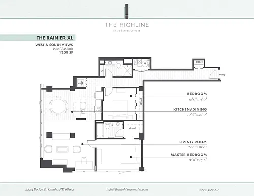 Floor plan Rainier XL