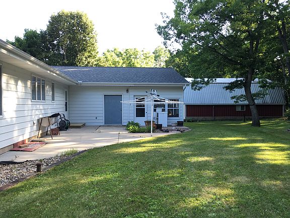 back of house, shows shed