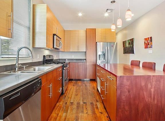 Large open kitchen