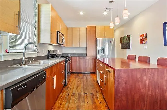 Large open kitchen