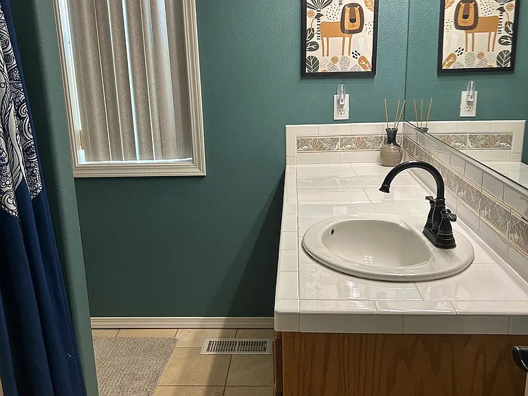 Main-level bathroom