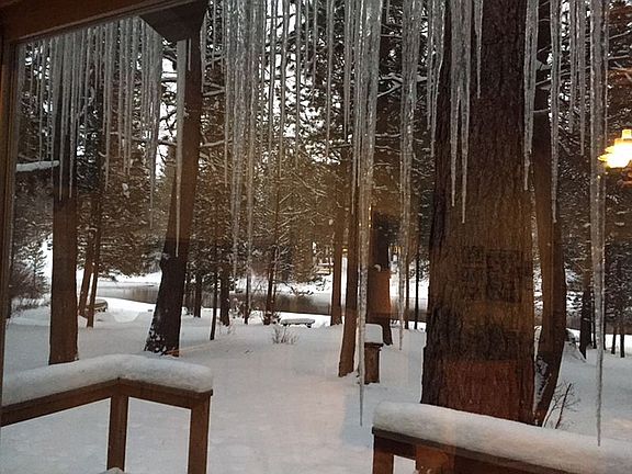 Cabin view of Spring River