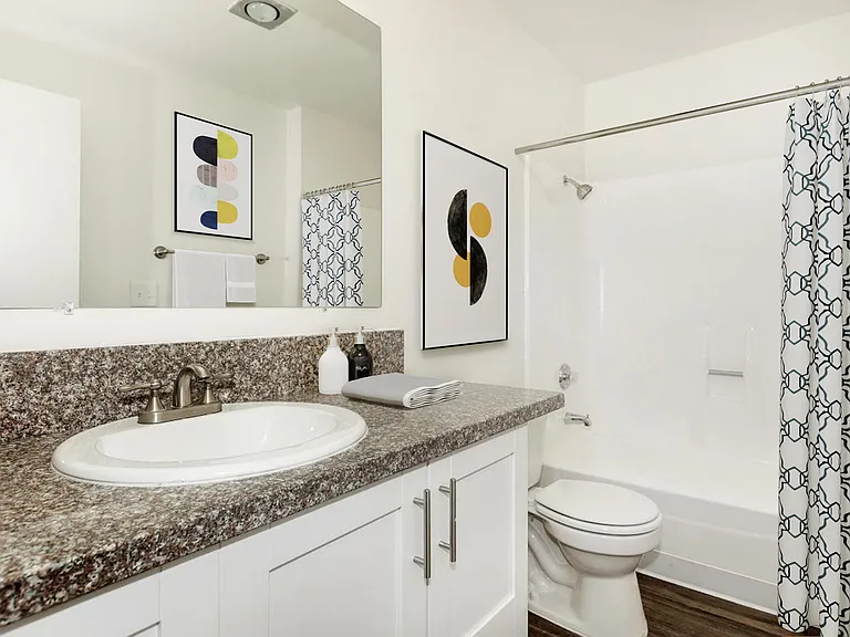 * Photos have been virtually staged for illustrative purposes. The furnishings, decor, and certain visual elements shown may not be present in the actual apartment.