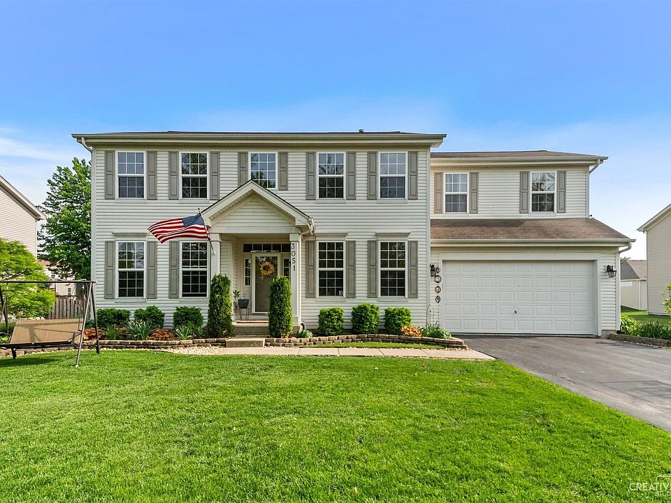 Curb appeal! Beautifully landscaped front yard.