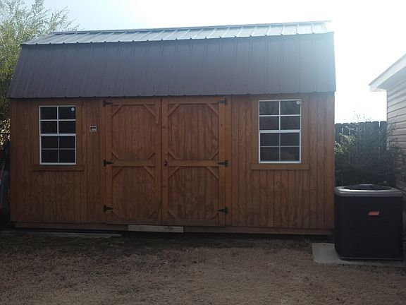 10x16 Shed with double lofts