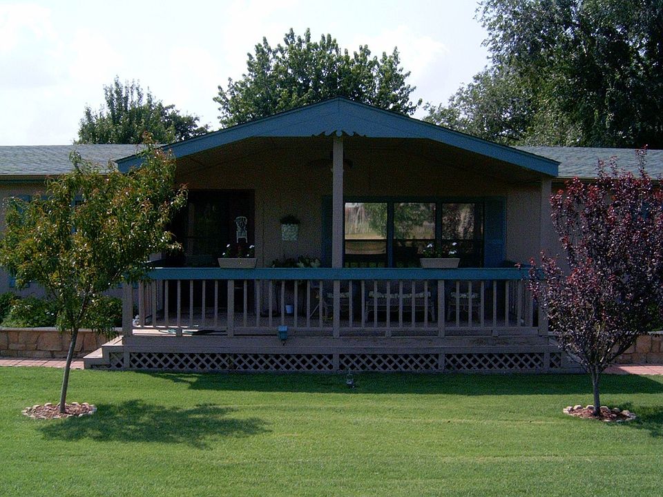shaded front porch