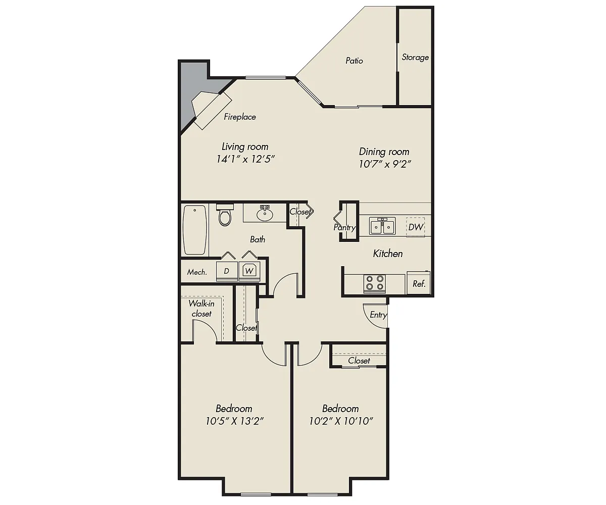Floor plan 909