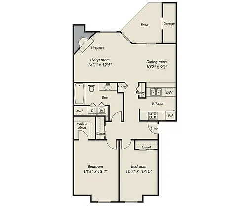 Floor plan 909-R