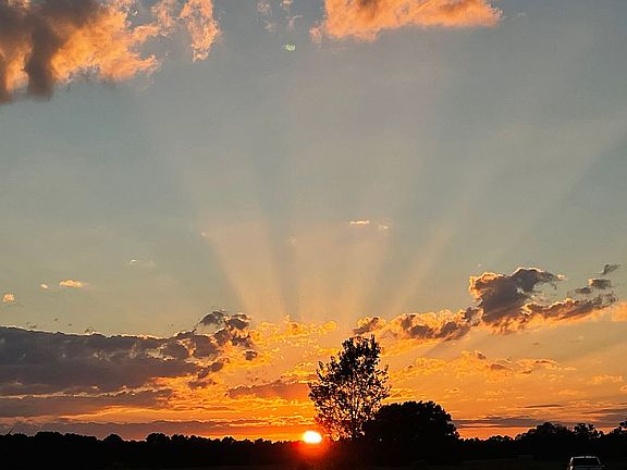 Incredible sunsets !