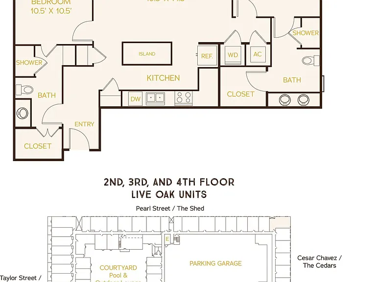 Harvest Lofts Live Oak Floor Plan