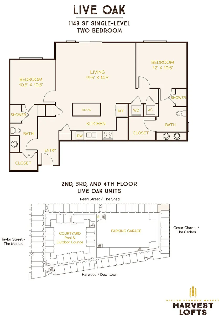 Floor plan Live Oak (B2)