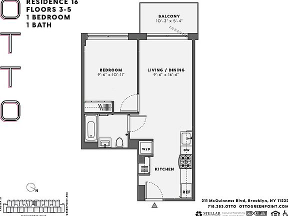 2nd image of 211 McGuinness Blvd APT 516