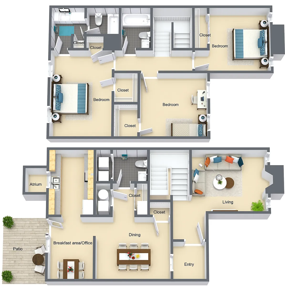 Floor plan Magnolia