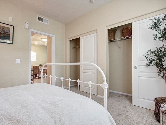 Multiple Closets in this bedroom make getting dressed in the morning a breeze