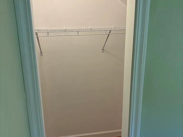 First floor bedroom closet entrance
