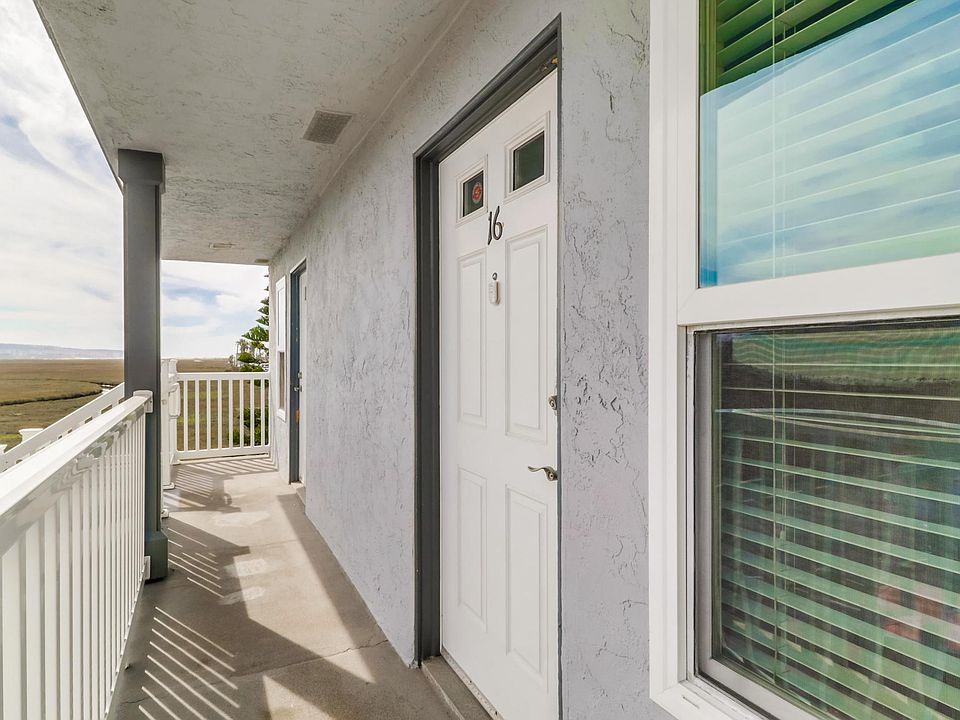 Front door facing estuary.