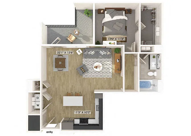 Floor plan A7