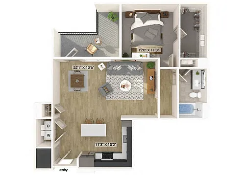 Floor plan A7
