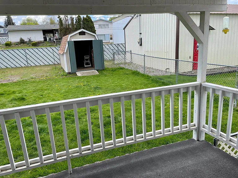 Shed for storage