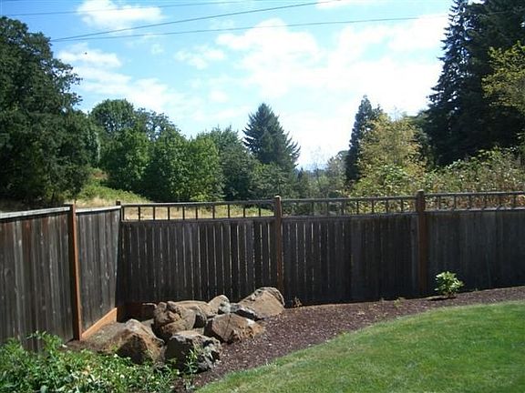 Great private backyard