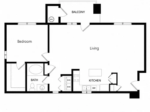 Floor plan The Carmel