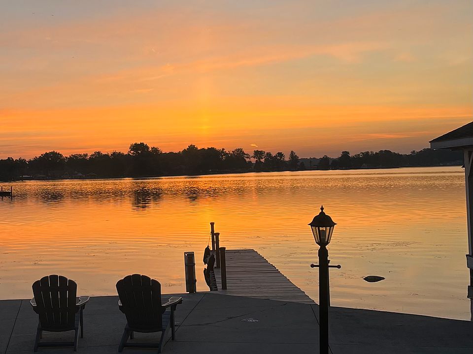 Sunrise view from patio