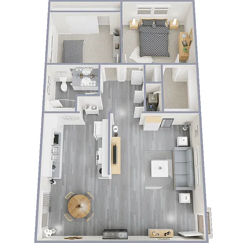 Floor plan Plan B