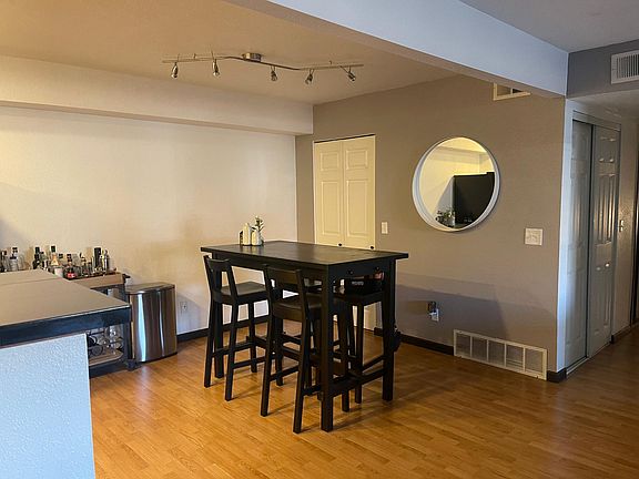 Dining room and closet to laundry/coat room