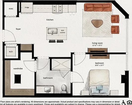 A08 | 1x1 | 789 sq ft A08 | 1x1 | 789 sq ft