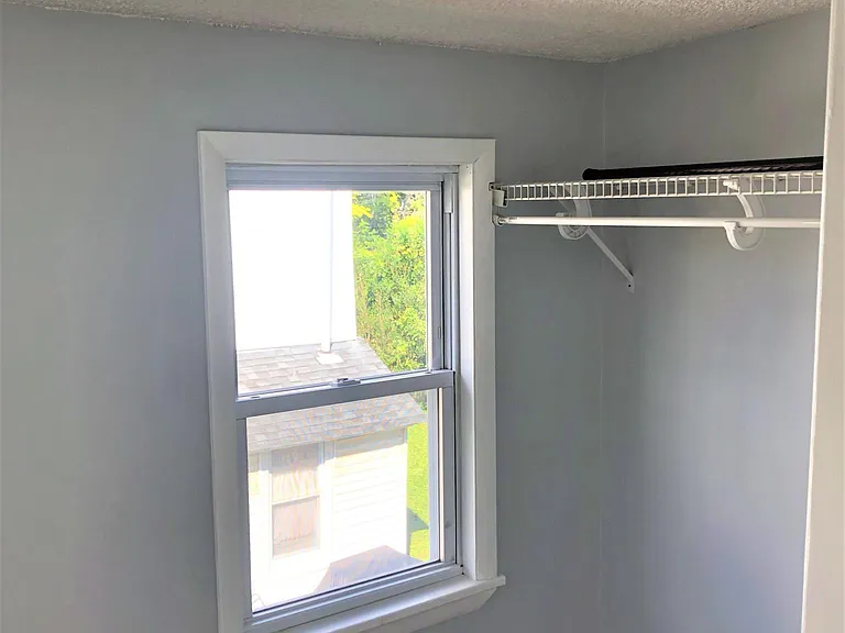 Second floor closet and changing area