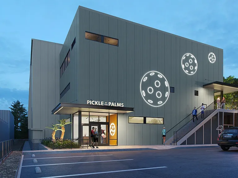 Pickle at the Palms - new pickleball center opening August 2026. 1/2 mile north of Deauville Apts.