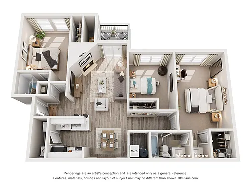Floor plan Triple Crown