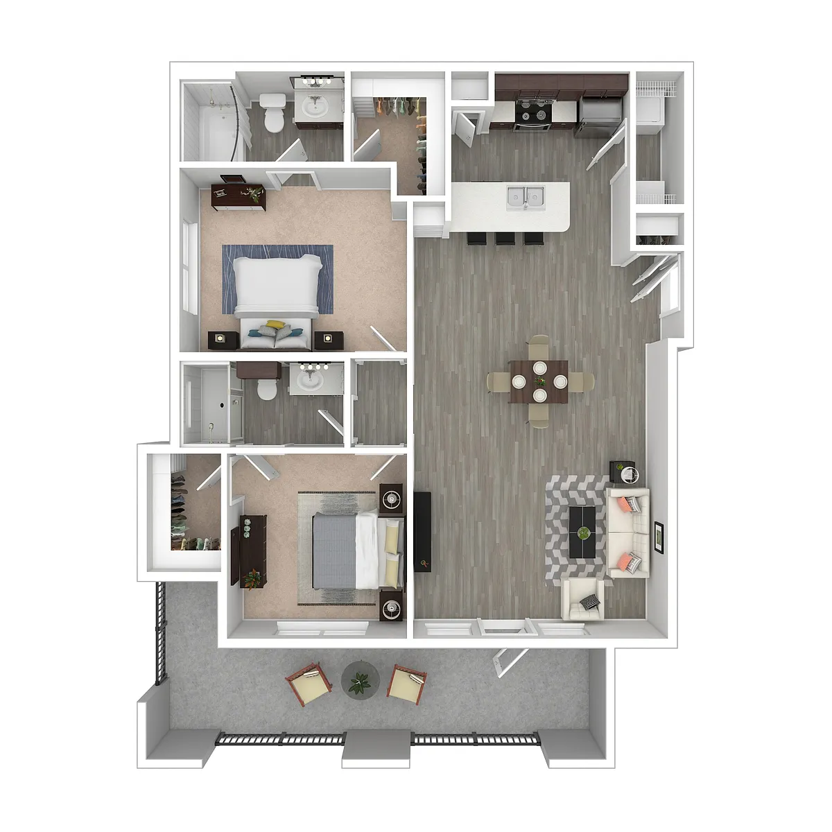 Floor plan B2