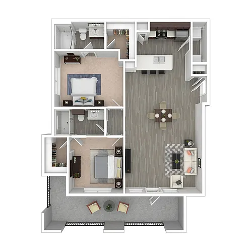 Floor plan B2
