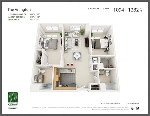 Floor plan The Arlington