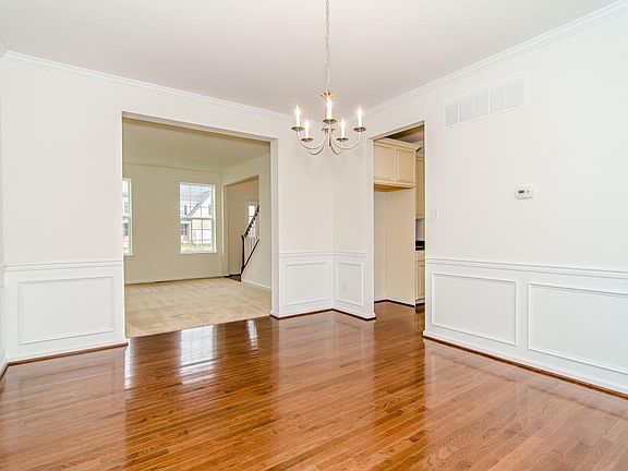 Dining-Living Rooms Inside A New Home From Hallmark Homes