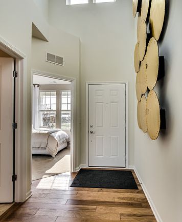 Two-Story Foyer With Optional Second Floor