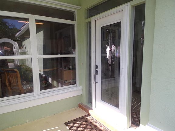 Etched Glass Door