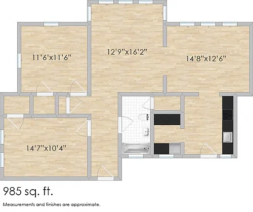 Floor plan 239 South E