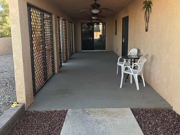 Patio view from pool