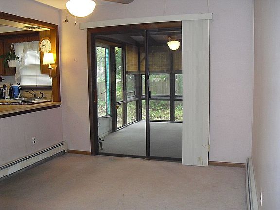 Dining room out to Sunroom