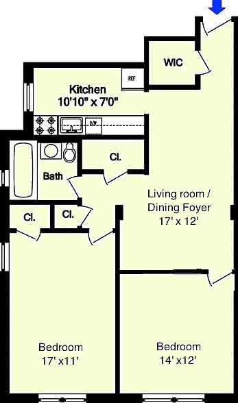 1st image of 350 E 30th St APT 3V