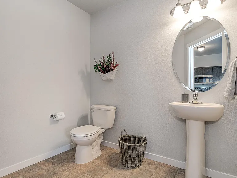Half bath on Main level