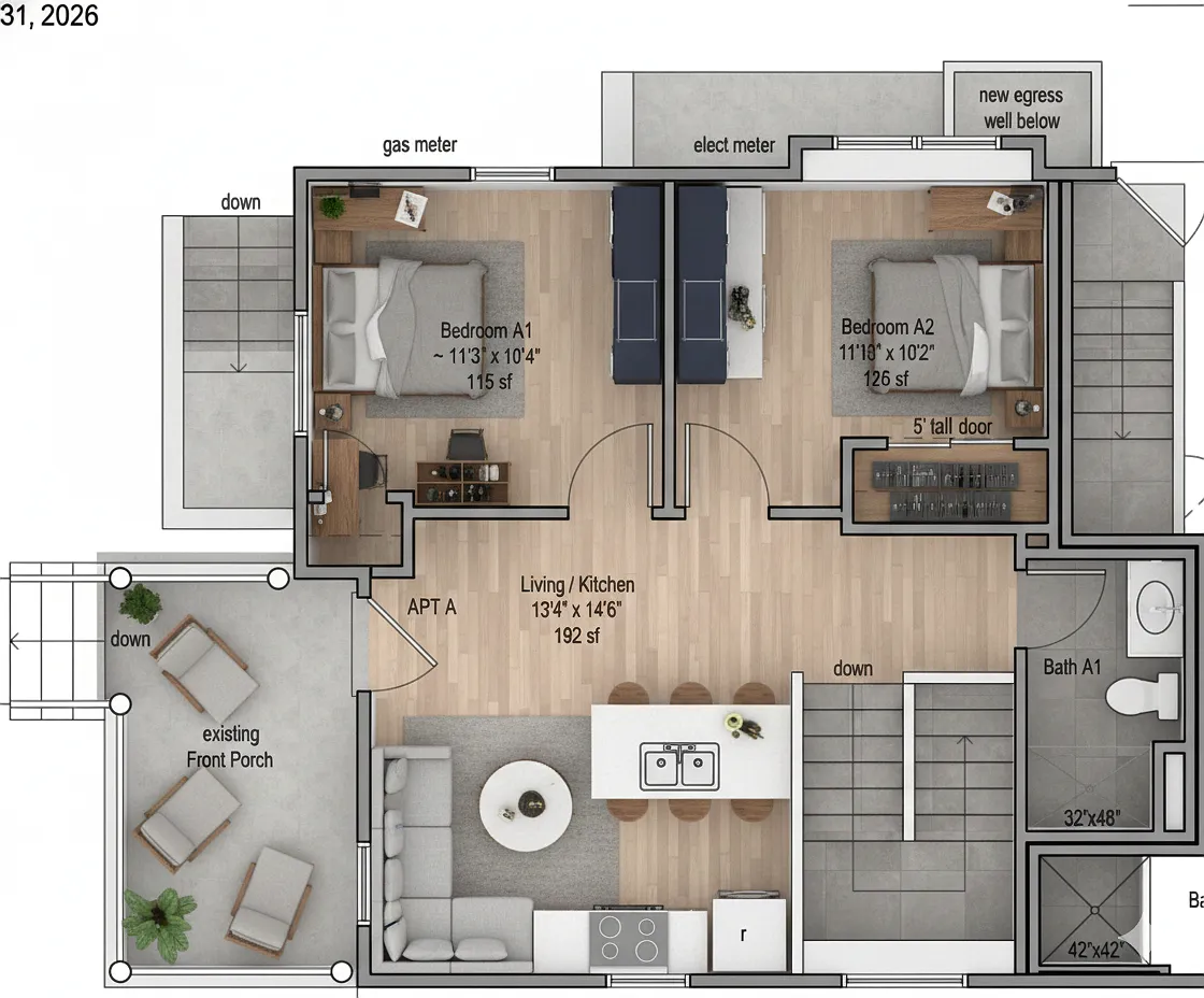 Building Photo - 806 E Kingsley St #A