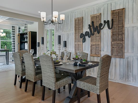 Cozy dining area